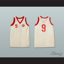Load image into Gallery viewer, KK Crvena Zvezda 9 Red Star Beograd Serbia White Basketball Jersey