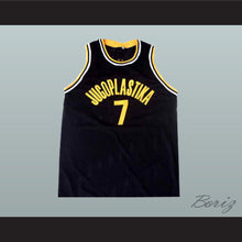 Load image into Gallery viewer, Toni Kukoc 7 Jugoplastika Black Basketball Jersey
