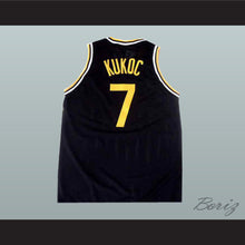 Load image into Gallery viewer, Toni Kukoc 7 Jugoplastika Black Basketball Jersey