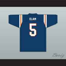 Load image into Gallery viewer, Kaiir Elam 5 The Benjamin School Buccaneers Navy Blue Football Jersey 2