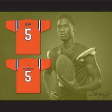 Load image into Gallery viewer, Kaiir Elam 5 The Benjamin School Buccaneers Orange Football Jersey 2