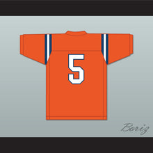 Load image into Gallery viewer, Kaiir Elam 5 The Benjamin School Buccaneers Orange Football Jersey 1