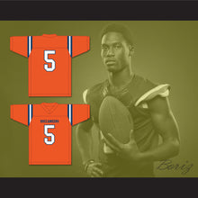 Load image into Gallery viewer, Kaiir Elam 5 The Benjamin School Buccaneers Orange Football Jersey 1