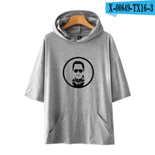 Load image into Gallery viewer, Karl Cool Logo Hoodies Short Sleeve Summer T-shirt  Oversize Kpop Summer Fashion Women/men Hip Pullover Clothes