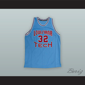 Karl Malone 32 Louisiana Tech Basketball Jersey