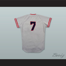 Load image into Gallery viewer, Kasachu 7 Japan Gray Baseball Jersey