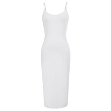 Load image into Gallery viewer, Kate Kasin Women Comfy Spaghetti Straps Sleeveless Dress Summer Solid Color Sexy Bodycon Slip Dress Sheath Cami Sun Dress 2020