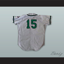 Load image into Gallery viewer, Kauai Emeralds Hawaii 15 Gray Button Down Baseball Jersey