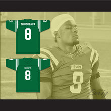 Load image into Gallery viewer, Kayvon Thibodeaux 8 Susan Miller Dorsey High School Dons Green Football Jersey 2