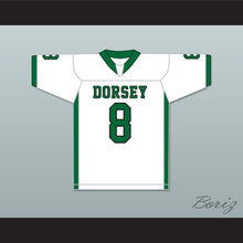 Load image into Gallery viewer, Kayvon Thibodeaux 8 Susan Miller Dorsey High School Dons White Football Jersey 2