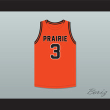 Load image into Gallery viewer, Keegan Murray 3 Prairie High School Hawks Orange Basketball Jersey 1