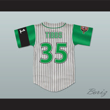 Load image into Gallery viewer, Jefferson Albert Tibbs 35 Kekambas Baseball Jersey Hardball Includes ARCHA Patch and G-Baby Memorial Sleeve
