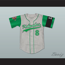 Load image into Gallery viewer, Kofi Evans 8 Kekambas Baseball Jersey Hardball Includes ARCHA Patch and G-Baby Memorial Sleeve