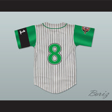Load image into Gallery viewer, Kofi Evans 8 Kekambas Baseball Jersey Includes ARCHA Patch and G-Baby Memorial Sleeve
