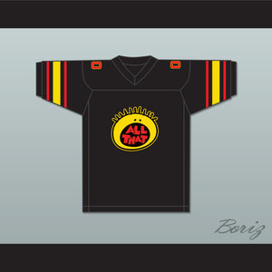 Kel Mitchell 00 All That Black Football Jersey 2