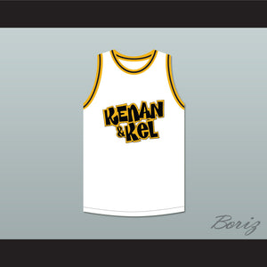 Kel Mitchell 2 Kenan & Kel White Basketball Jersey 1