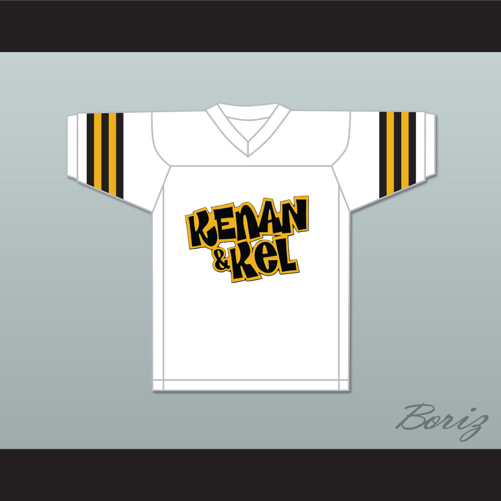 Kel Mitchell 2 Kenan & Kel White Football Jersey 1