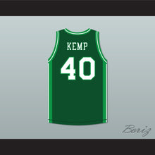 Load image into Gallery viewer, Shawn Kemp 40 Concord High School Minutemen Green Basketball Jersey