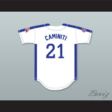 Load image into Gallery viewer, Ken Caminiti 21 1984 USA Team White Button Down Baseball Jersey