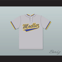 Load image into Gallery viewer, Ken Griffey Jr 24 Archbishop Moeller High School Crusaders Gray Baseball Jersey 2