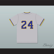 Load image into Gallery viewer, Ken Griffey Jr 24 Archbishop Moeller High School Crusaders Gray Baseball Jersey 1