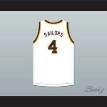 Load image into Gallery viewer, Ken Sailors 4 Wyoming Cowboys White Basketball Jersey