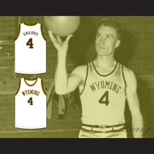 Load image into Gallery viewer, Ken Sailors 4 Wyoming Cowboys White Basketball Jersey