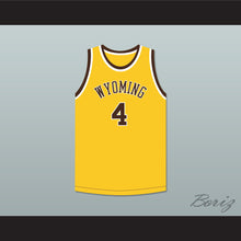 Load image into Gallery viewer, Ken Sailors 4 Wyoming Cowboys Yellow Basketball Jersey