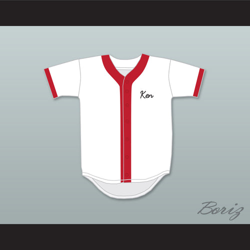 Ken Griffey Jr 24 Springfield Nuclear Power Plant Softball Team Baseball Jersey