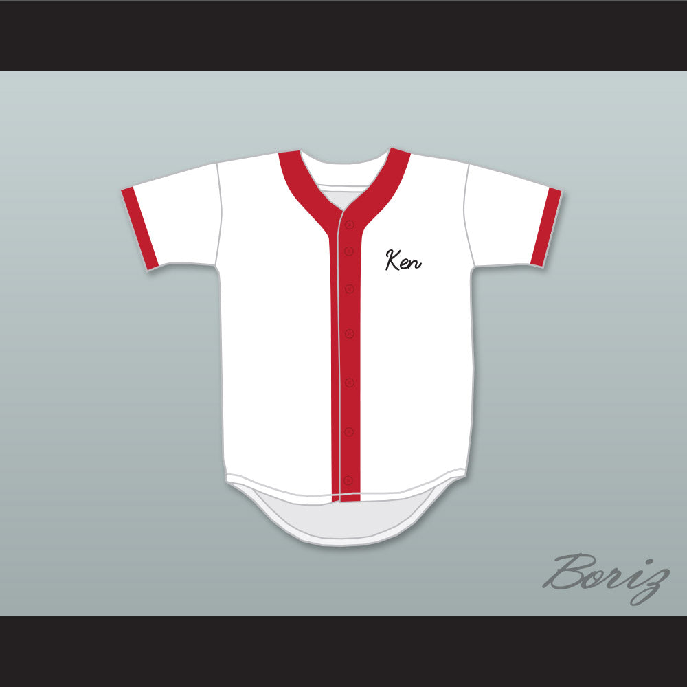 Ken Griffey Jr 24 Springfield Nuclear Power Plant Softball Team Baseball Jersey