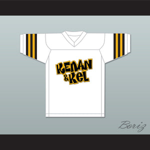 Kenan Thompson 1 Kenan & Kel White Football Jersey 2