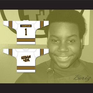 Kenan Thompson 1 Kenan & Kel White Hockey Jersey 1