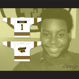 Kenan Thompson 1 Kenan & Kel White Hockey Jersey 2