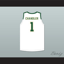 Load image into Gallery viewer, Kennedy Chandler 1 Briarcrest Christian School Saints White Basketball Jersey 2