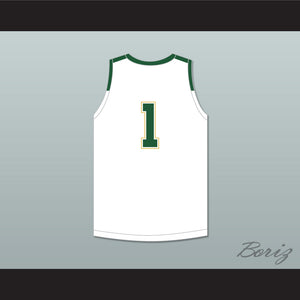 Kennedy Chandler 1 Briarcrest Christian School Saints White Basketball Jersey 1
