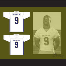 Load image into Gallery viewer, Kenneth Walker III 9 Arlington High School Tigers White Football Jersey 2