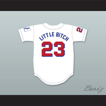 Load image into Gallery viewer, Kenny &#39;Little Bitch&#39; Scolari 23 Milwaukee Beers BASEketball White Baseball Jersey