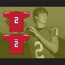 Load image into Gallery viewer, Kenny Pickett 2 Ocean Township High School Spartans Red Football Jersey 5