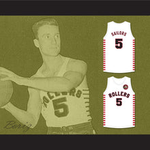 Load image into Gallery viewer, Kenny Sailors 5 Providence Steamrollers White Basketball Jersey with Patch 1