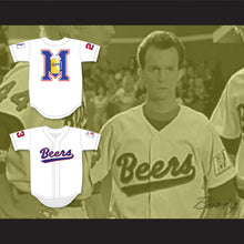 Load image into Gallery viewer, Kenny Scolari 23 Milwaukee Beers Logo BASEketball White Baseball Jersey