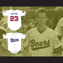 Load image into Gallery viewer, Kenny Scolari 23 Milwaukee Beers BASEketball White Baseball Jersey