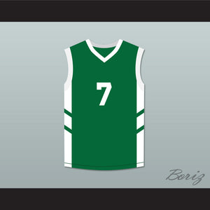 Kenny Anderson 7 Green Basketball Jersey Dennis Rodman's Big Bang in PyongYang