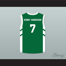 Load image into Gallery viewer, Kenny Anderson 7 Green Basketball Jersey Dennis Rodman&#39;s Big Bang in PyongYang