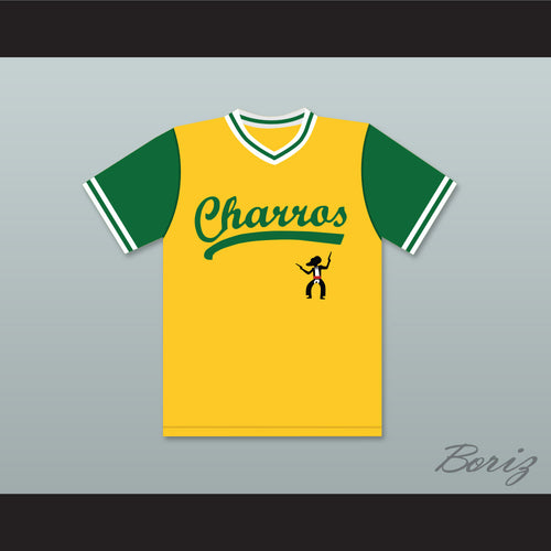 Danny McBride Kenny Powers 55 Charros Away Baseball Jersey Eastbound & Down