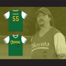 Load image into Gallery viewer, Kenny Powers 55 Charros Home Baseball Jersey Eastbound &amp; Down