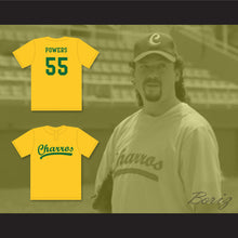 Load image into Gallery viewer, Kenny Powers 55 Charros Practice Away Baseball Jersey Eastbound &amp; Down