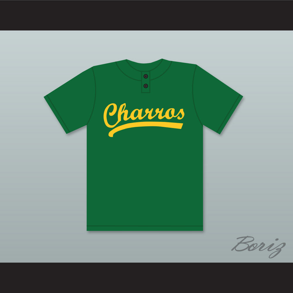 Danny McBride Kenny Powers 55 Charros Practice Home Baseball Jersey Eastbound & Down