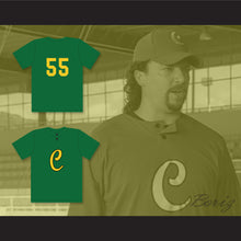 Load image into Gallery viewer, Danny McBride Kenny Powers 55 Charros Practice Alternate Home Baseball Jersey Eastbound &amp; Down