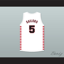 Load image into Gallery viewer, Kenny Sailors 5 Providence Steamrollers Basketball Jersey