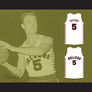 Kenny Sailors 5 Providence Steamrollers Basketball Jersey